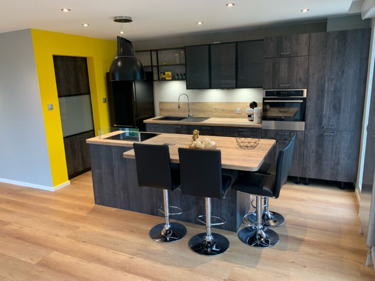 chantier appartement cuisine